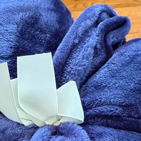 South Street Loft Blue Fleece Blanket 60x80 HSN collection NEW - Picture 5 of 7